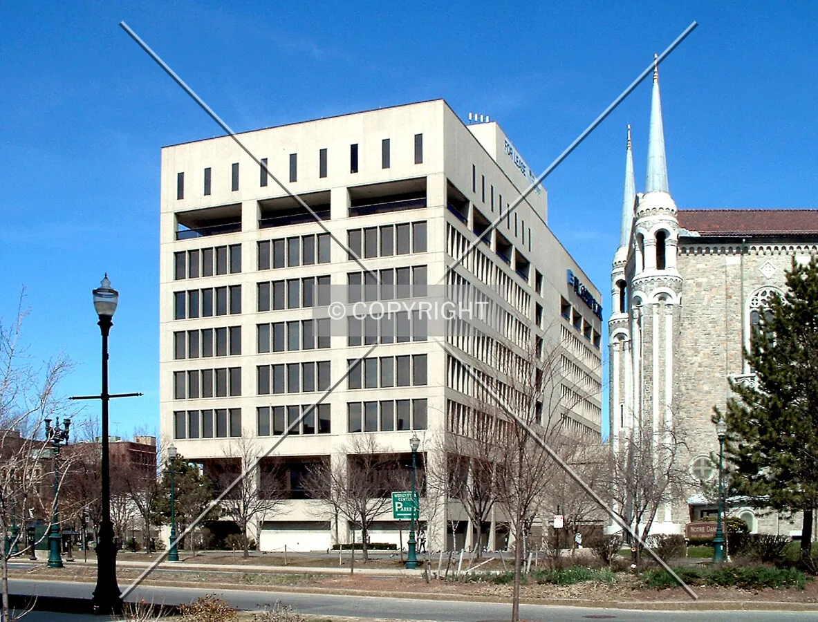 View from the southeast