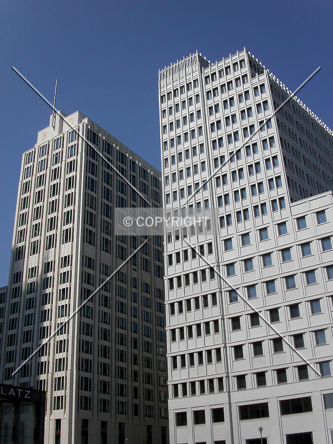 The building with the new Ritz Hotel at the left side