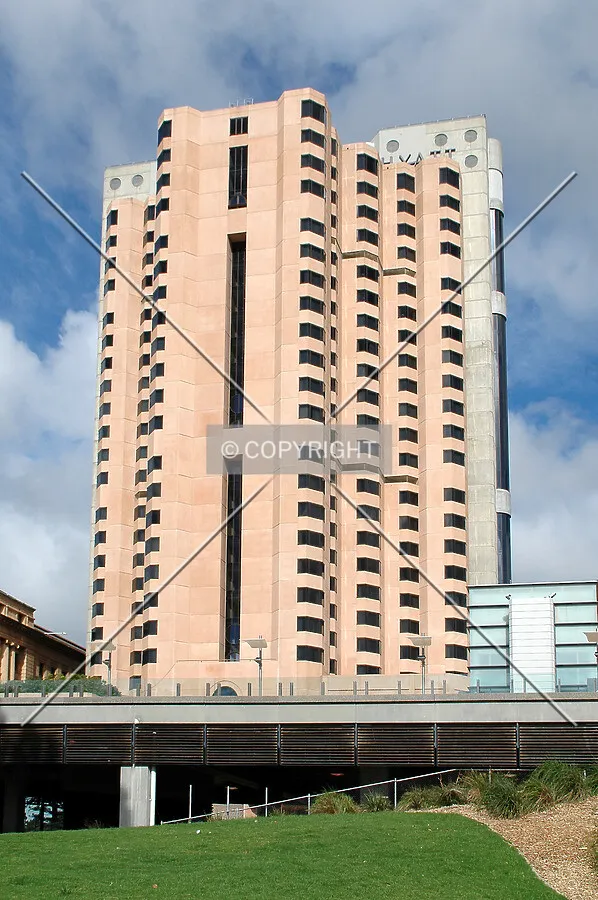 As seen from the riverfront