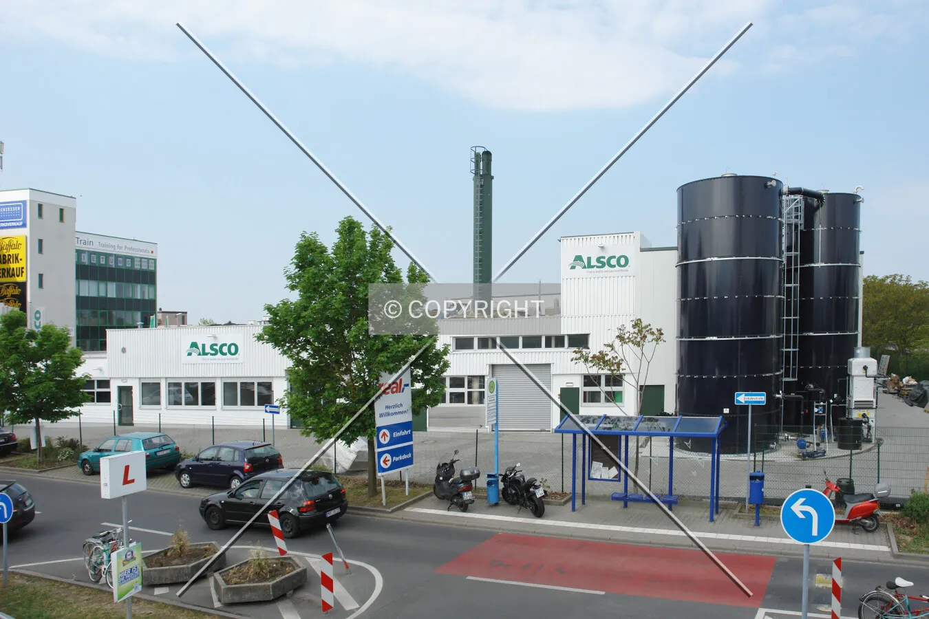 Industrial site used for cleaning clothes