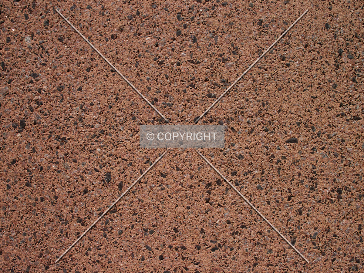 Close-up of a prefabricated concrete panel near the base