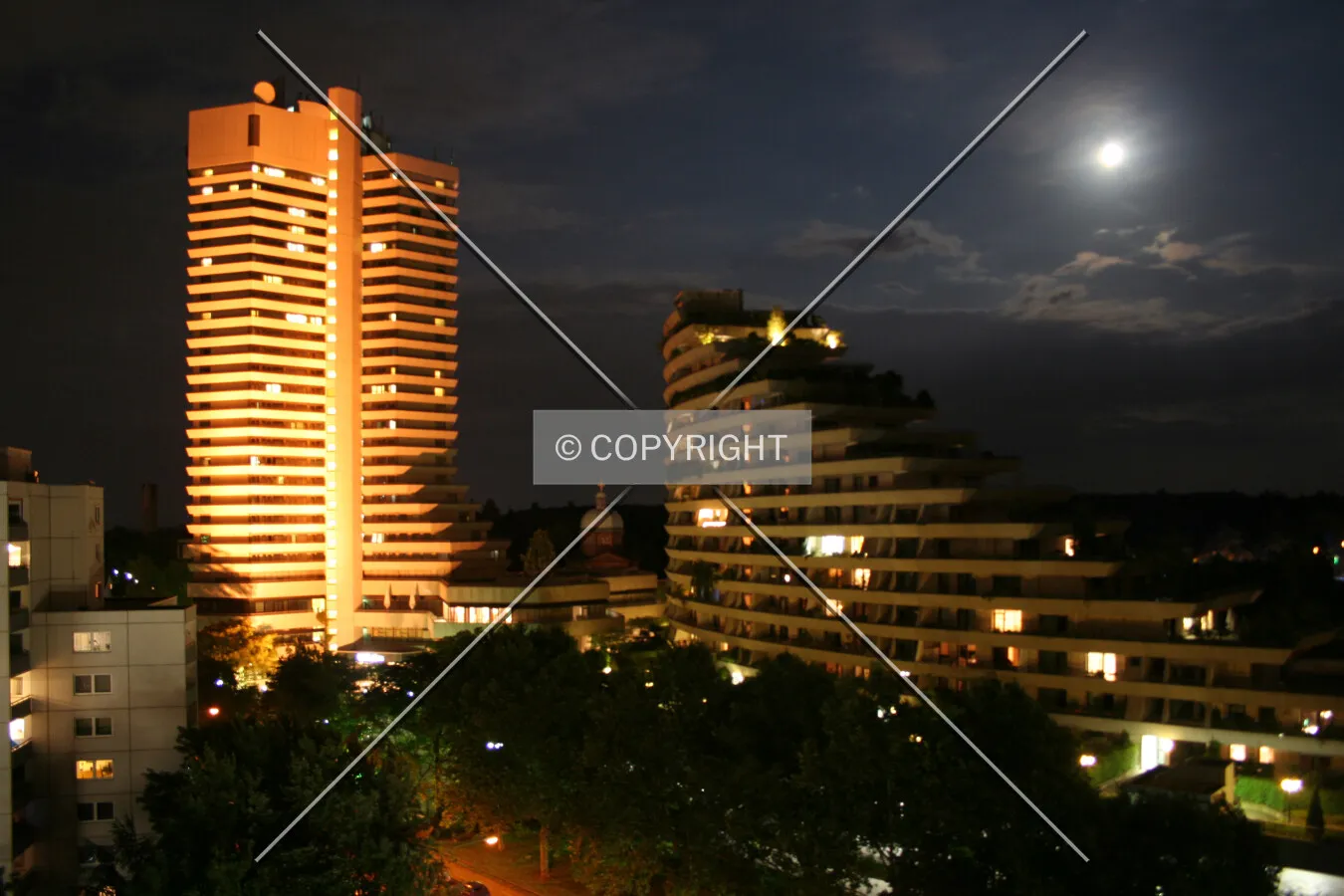 Moonlight over the Sonnenring