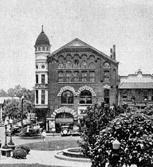 Vintage view from the southeast