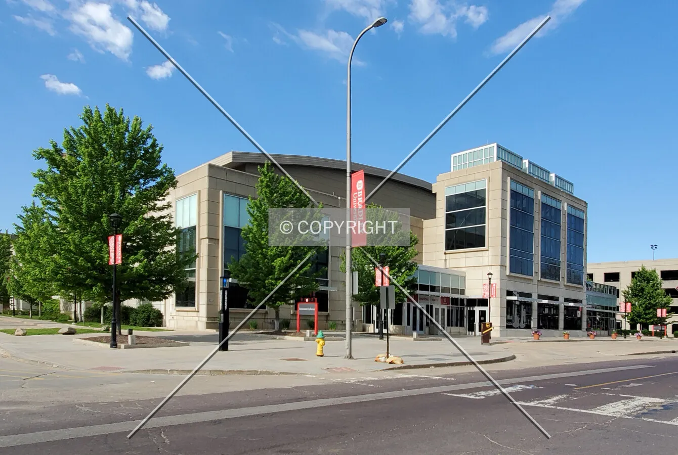 Northeast view; June 6, 2020