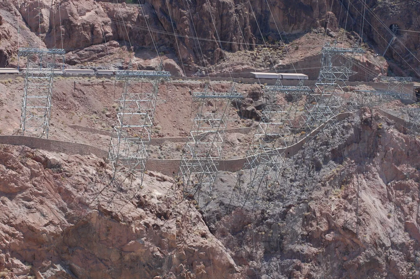 Electic transmission towers