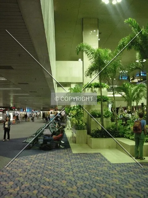 Departure hall
