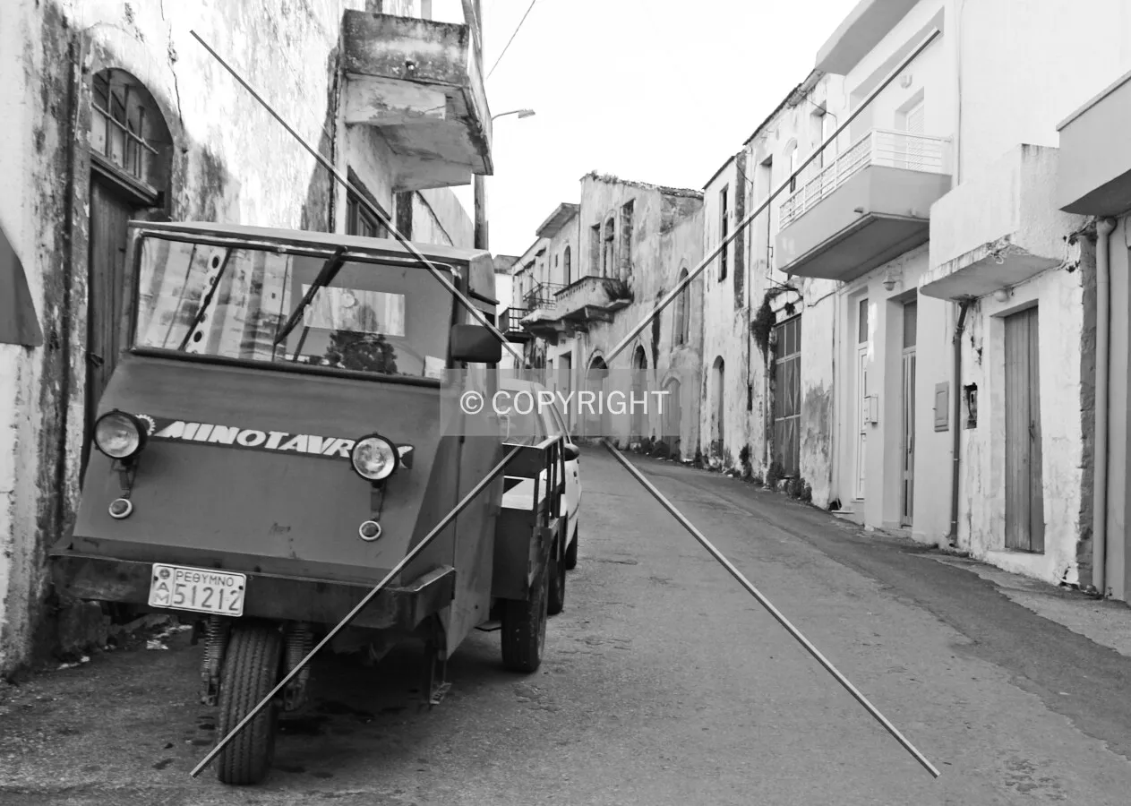 A tricycle in greece