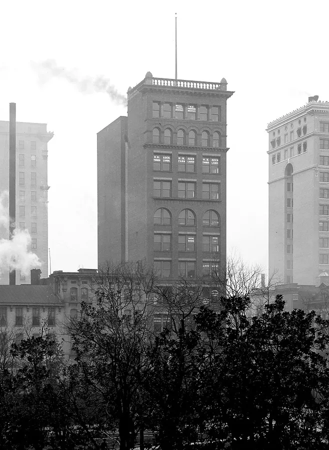Vintage view from the northeast