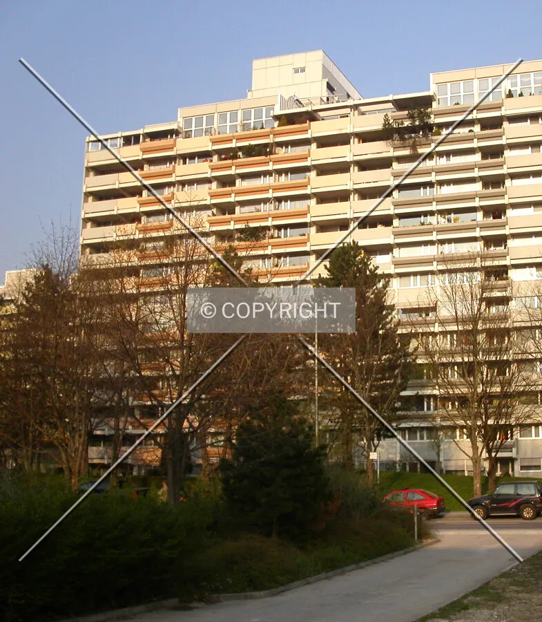Western side of house number 74, nicknamed Aschaffenburg