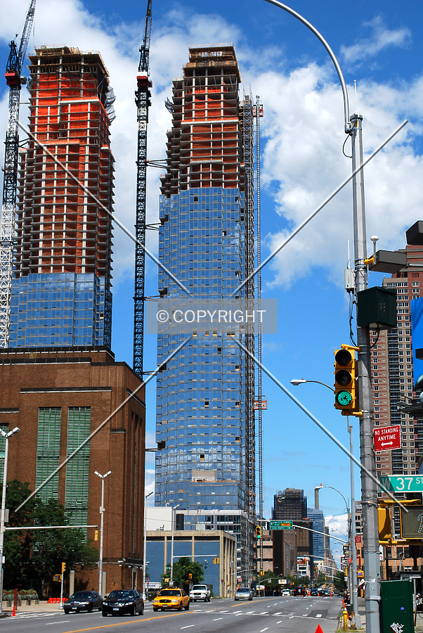 Looking northward along 11th Avenue