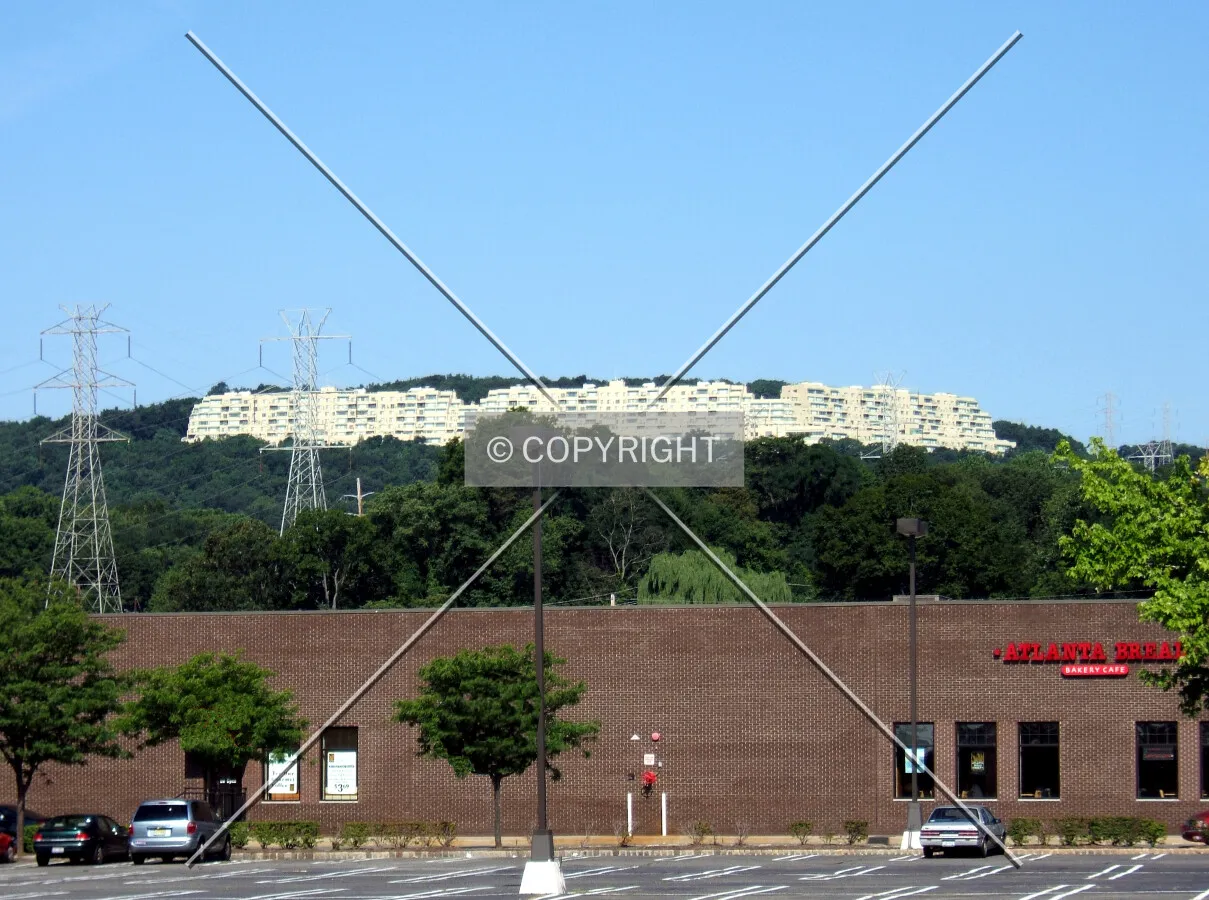 View from the southeast