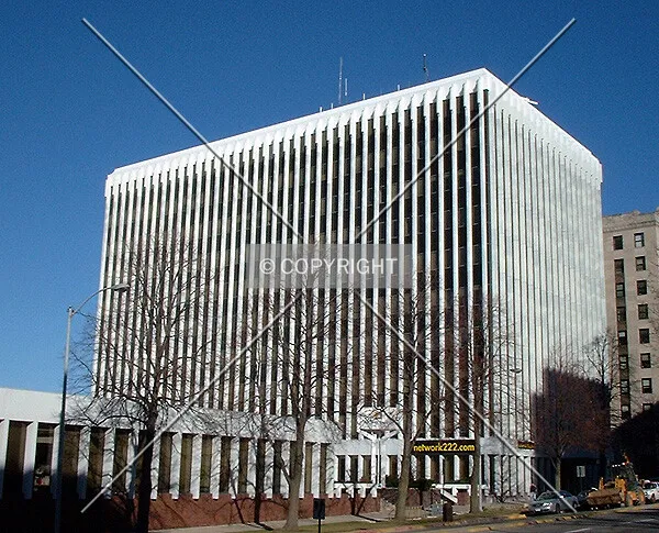 View to the north from Washington Avenue