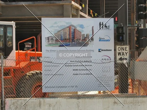 Project board at 11th & Cedar