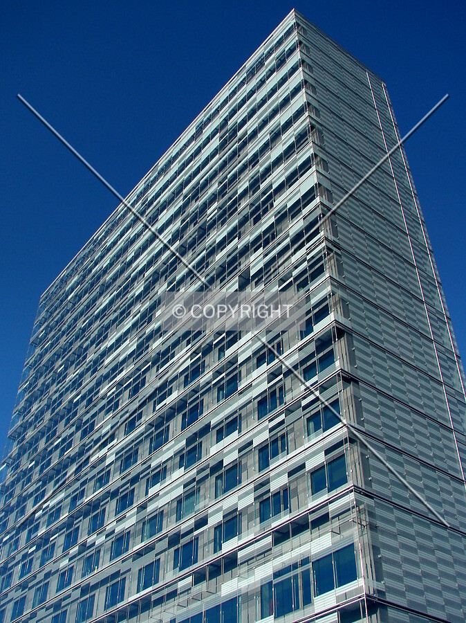 Looking up from the southwest