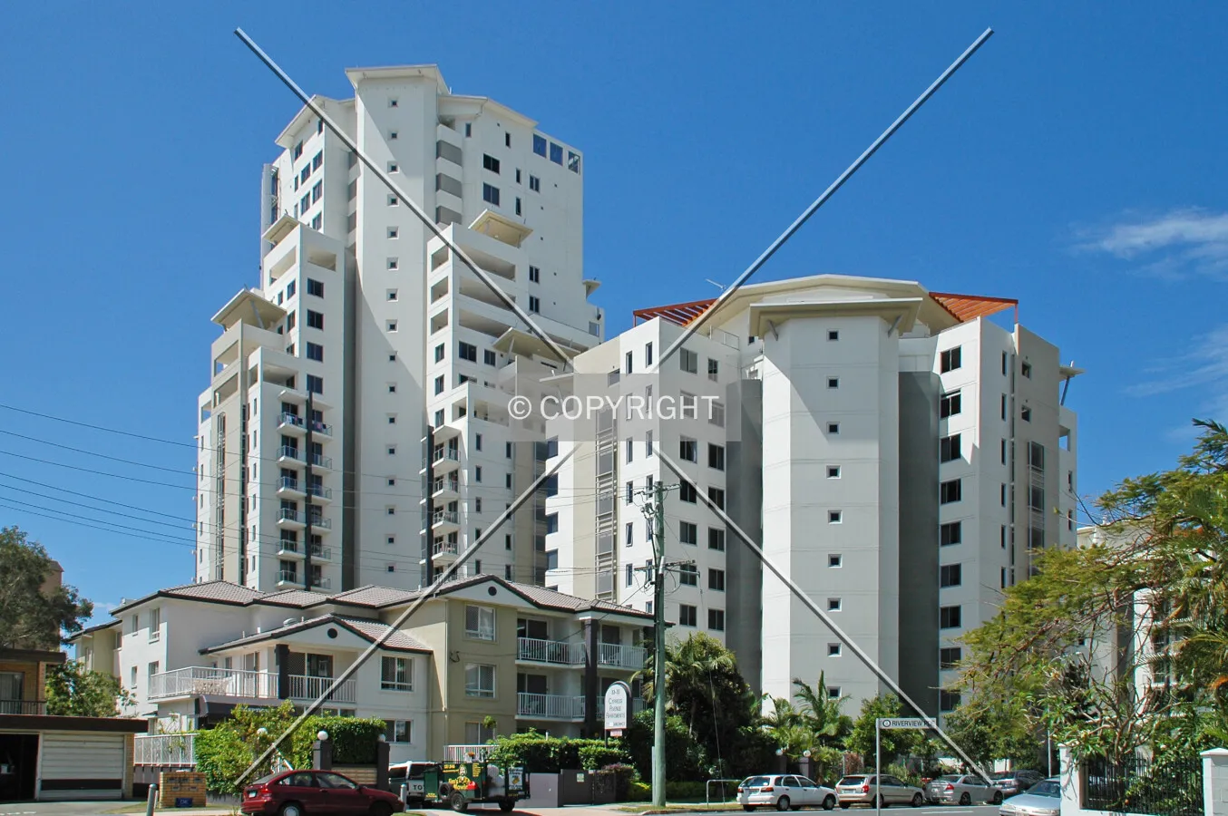 As seen from Cypress Avenue