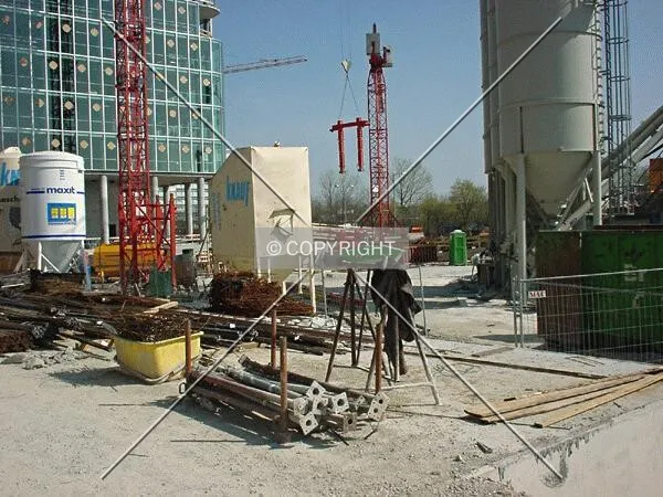 View over the site