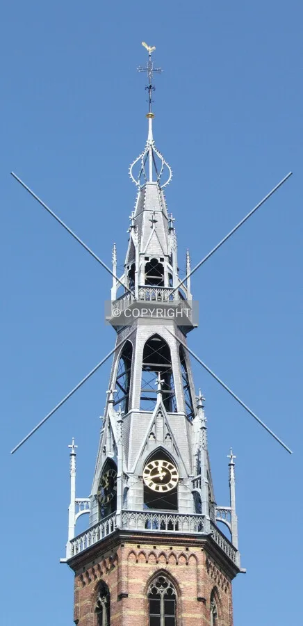 The spire as seen from Verlengde Oosterstraat