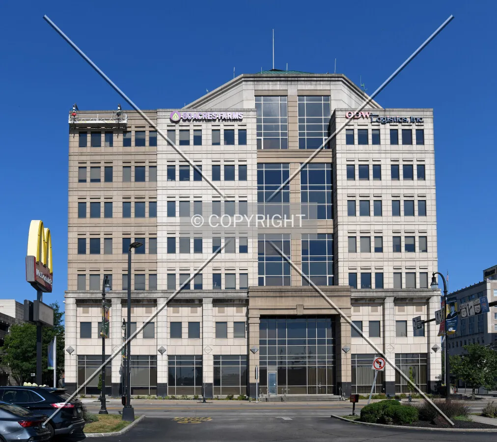 View from the southeast
