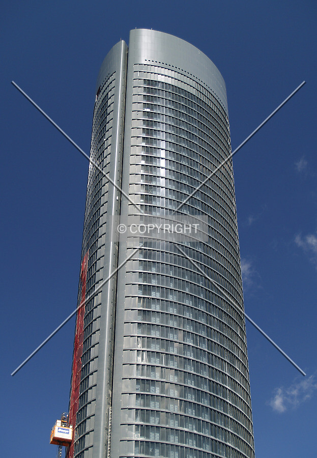 Looking up from the southeast