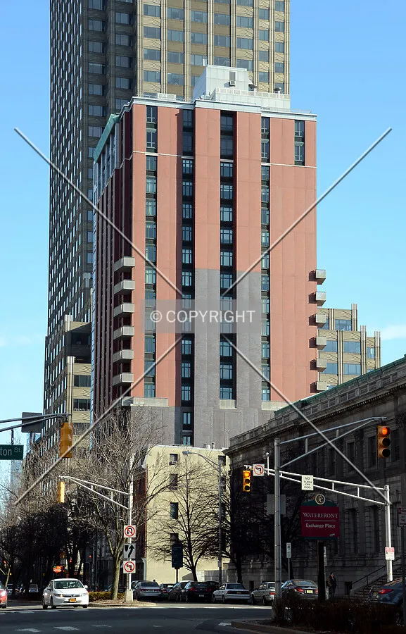 View from the northwest on Montgomery Street