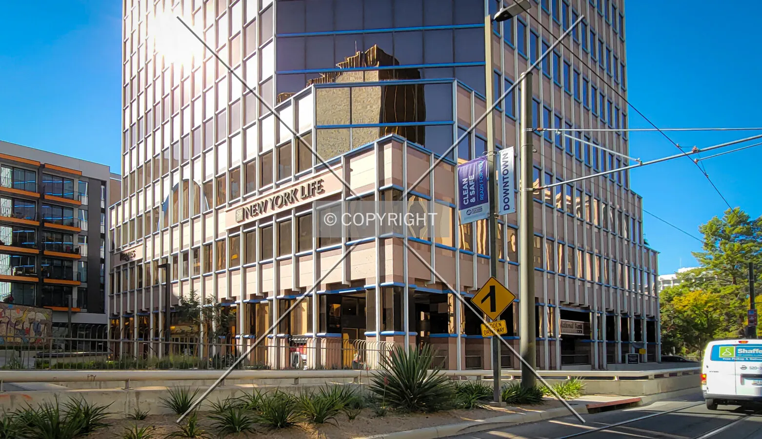 Lower floors from the northeast; November 15, 2021