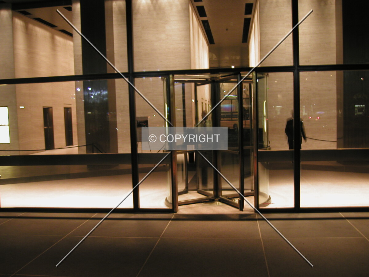 Entrance as seen from the plaza