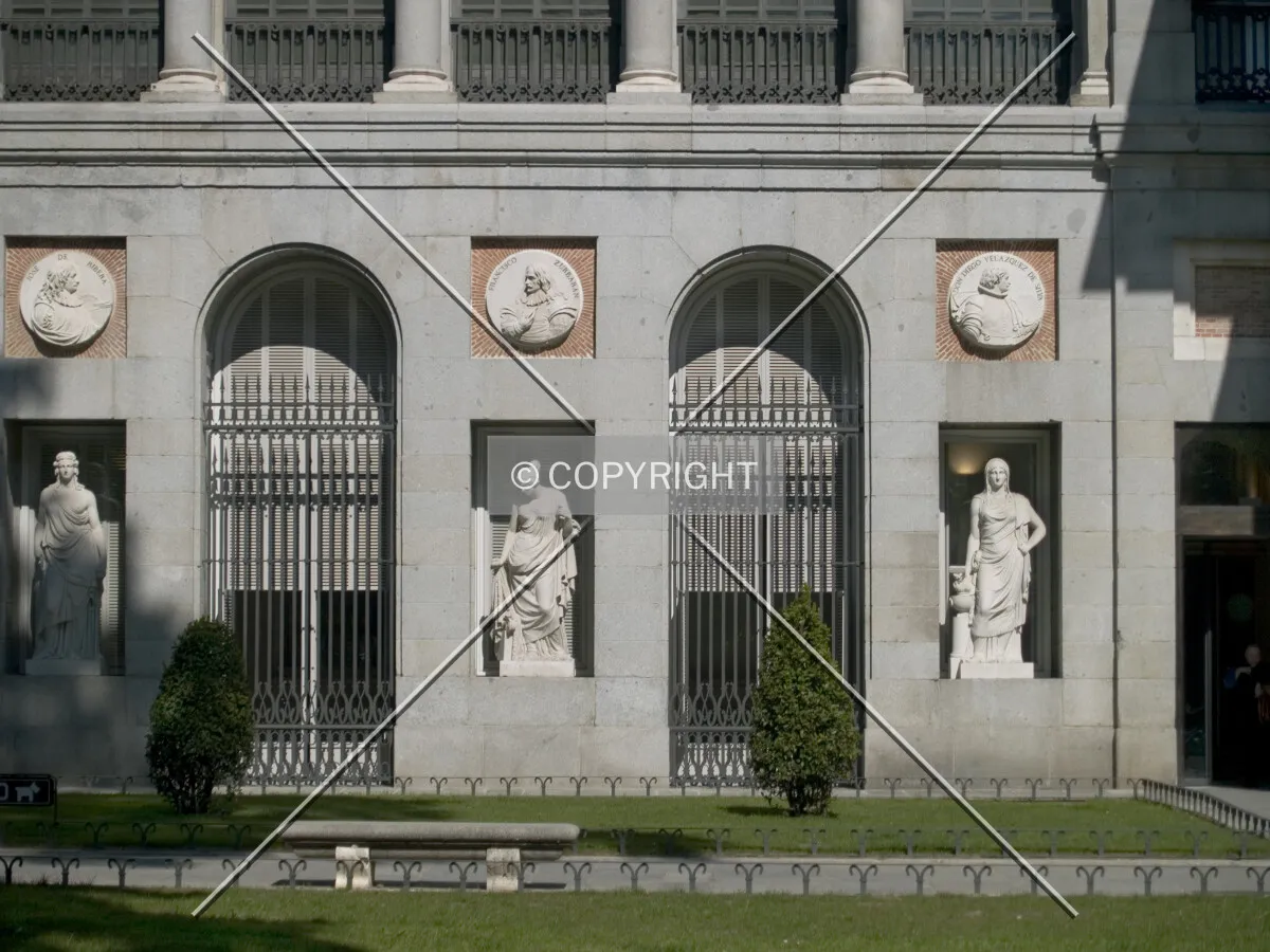 Detail of the western façade