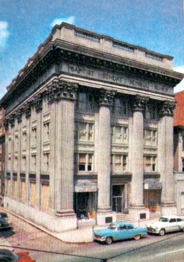 Vintage view from the east