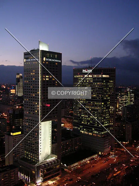 InterContinental and WFC at dawn