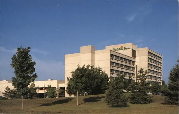 Vintage view from the northeast