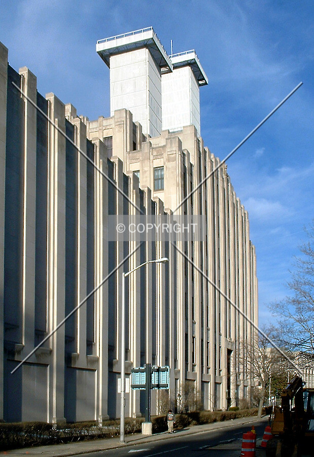 View from the west along Elm Street