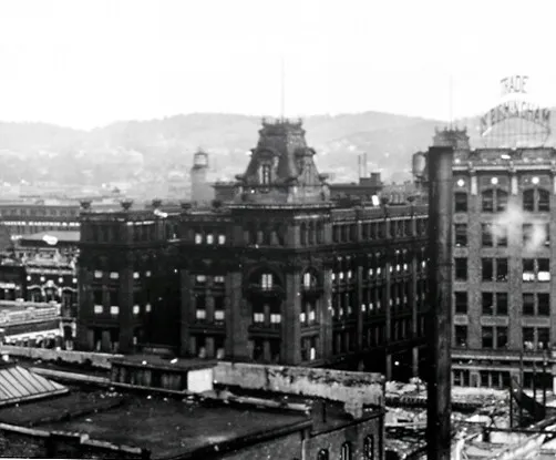 View from the northwest
