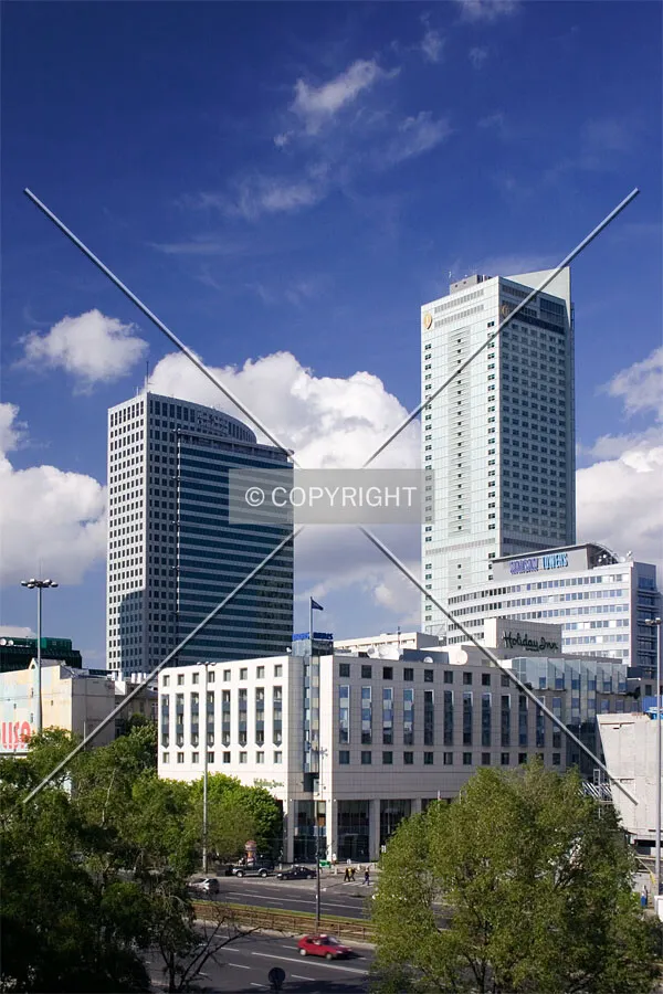 WFC and InterContinental from the southwest
