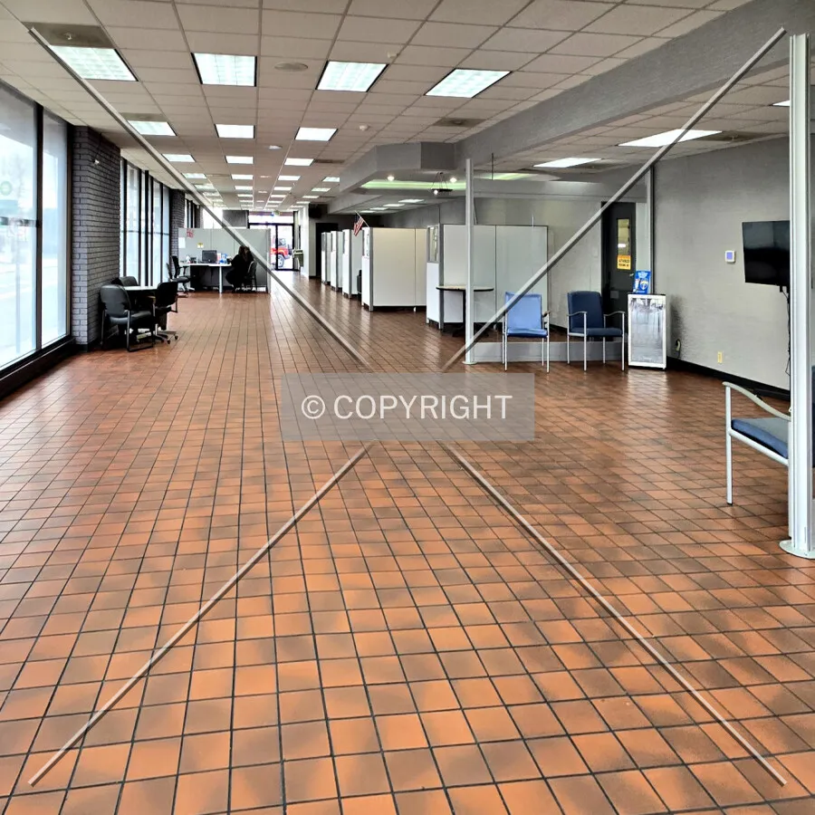 Showroom floor; January 2, 2025