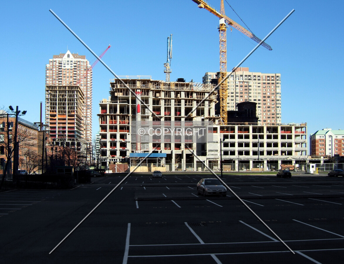 View from the southwest with Washington Street to the left