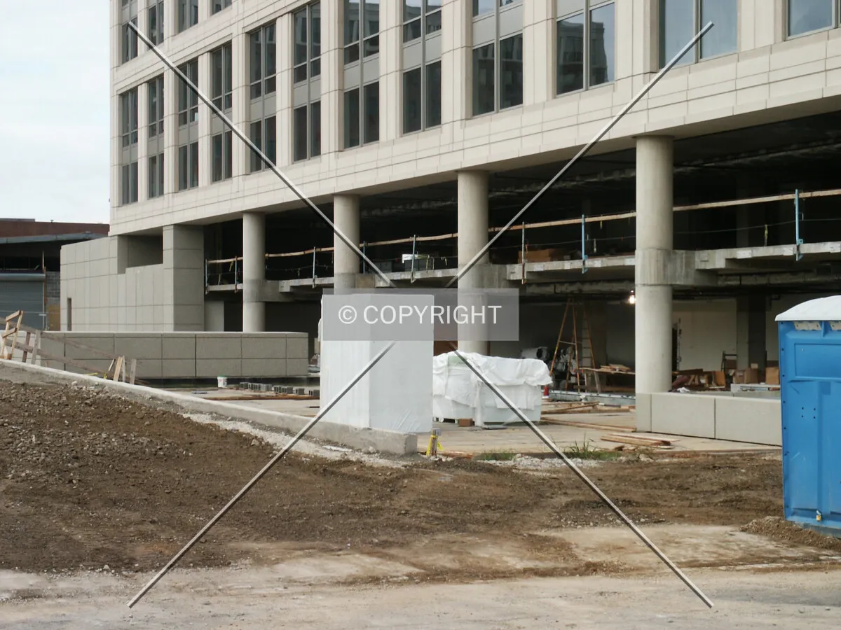 West side of the base
