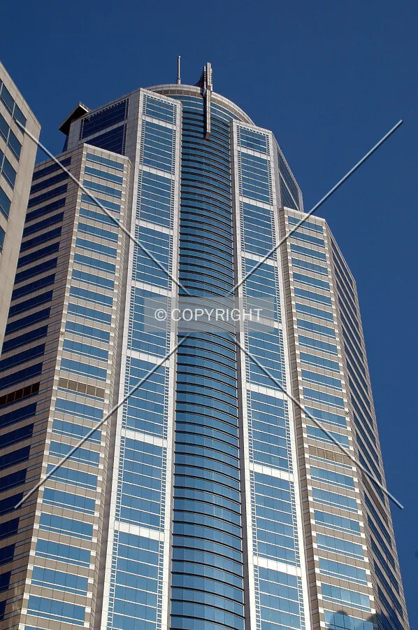 Looking up the west side