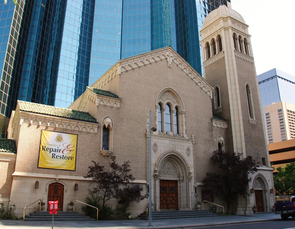 View from the north