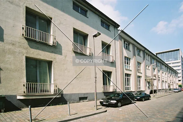 As seen from Kaistraße