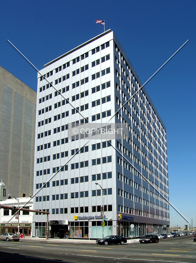 View from the southwest across Broad at Fulton Street