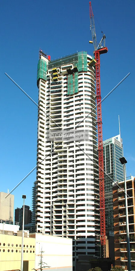 Elevated view from the northwest