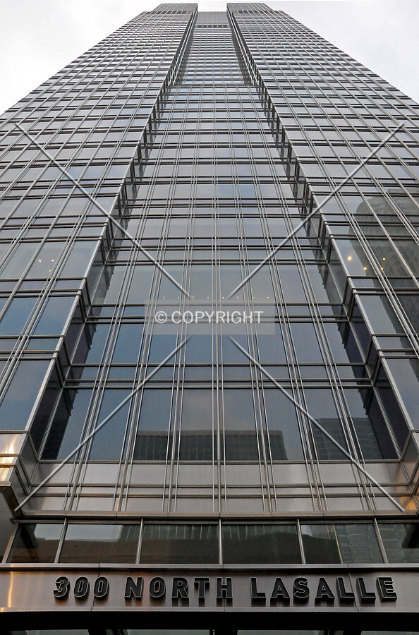 Looking up from LaSalle Street