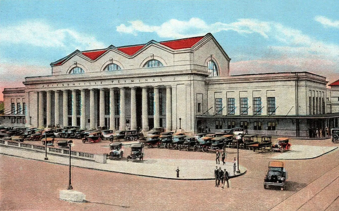 View from the northeast