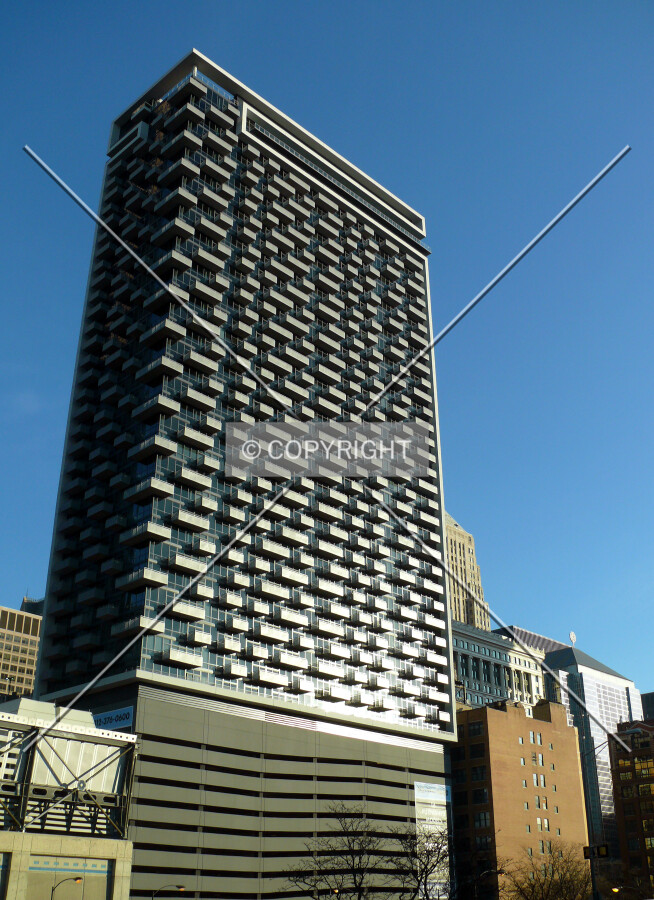 View from Congress Parkway