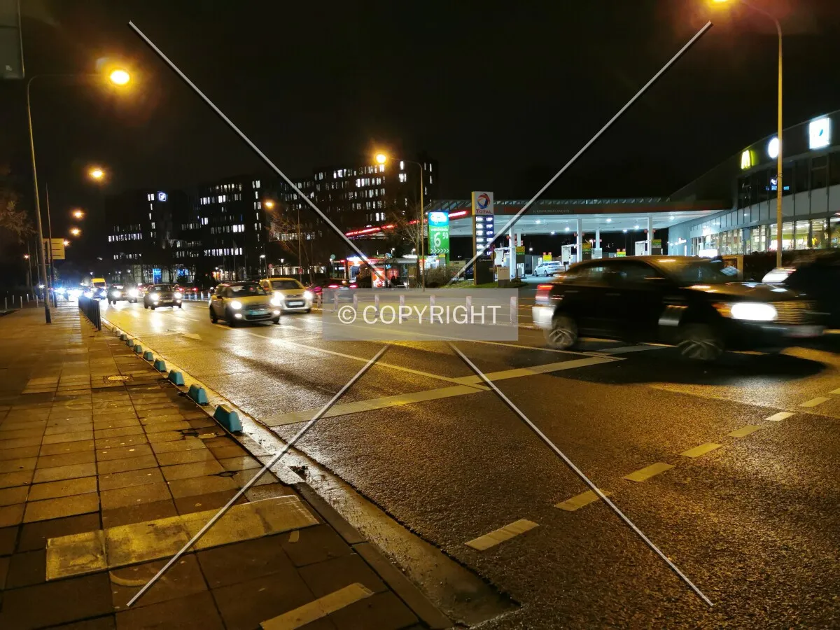 Street at night