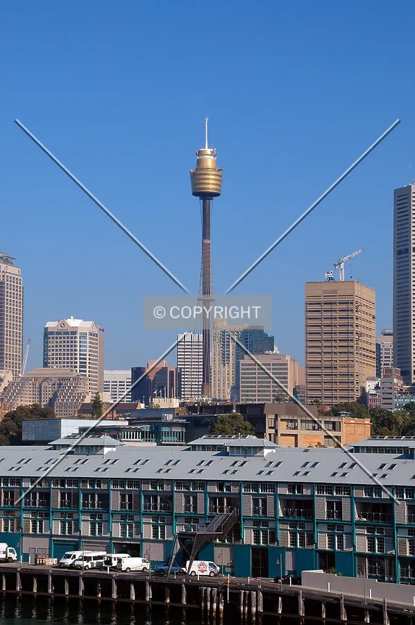 As seen from Potts Point