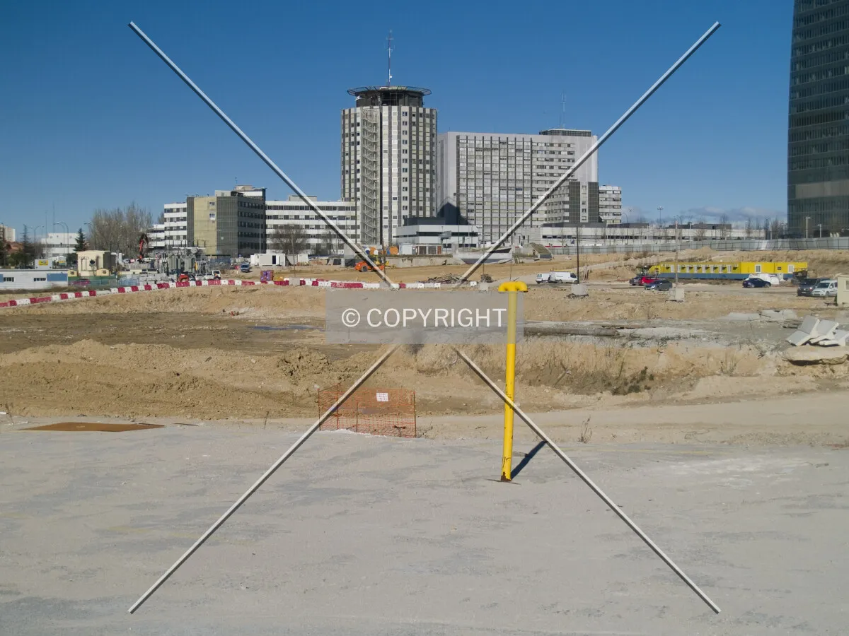 View of the lot from the southeast