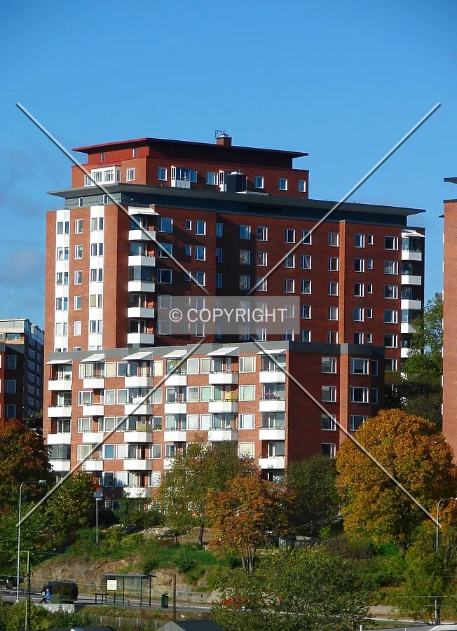 View from Atlasvägen