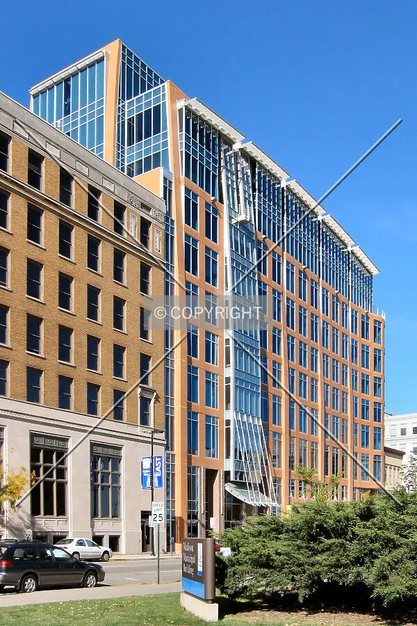 View to the northeast from Martin Luther King Jr. Boulevard