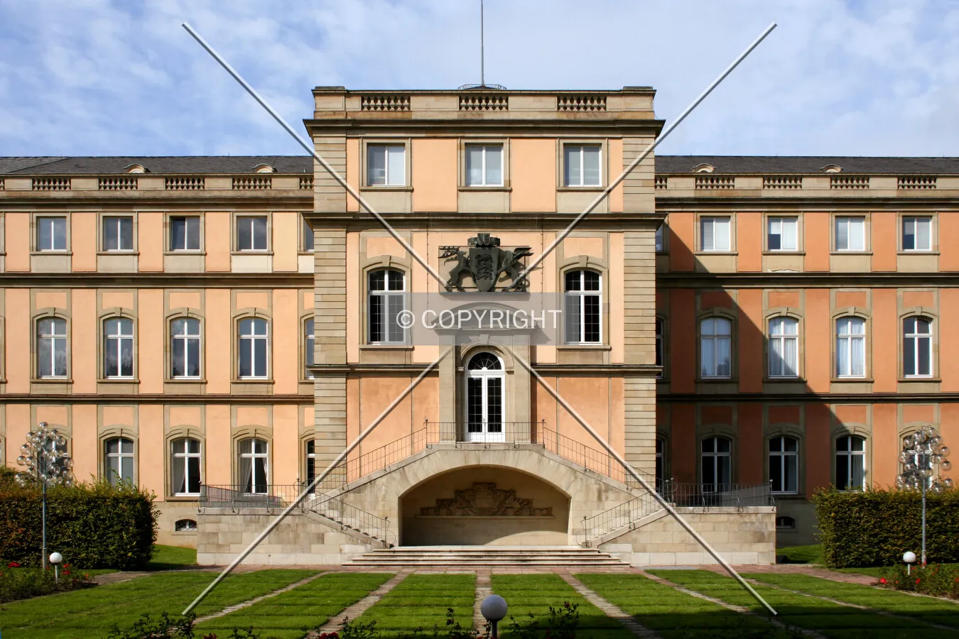 East entrance